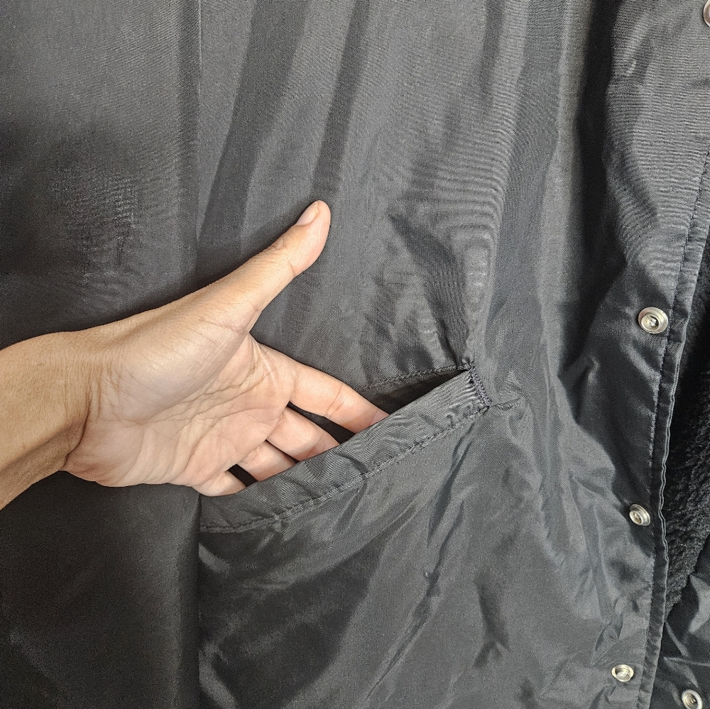 Vintage Hartwell Utility Windbreaker Black Jacket Men Sz Large - Picture 6 of 8